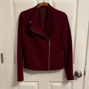 Ann Taylor Deep Wine Jacket